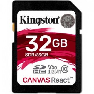 Kingston Canvas React 32 GB (SDR/32GB) SD kullananlar yorumlar
